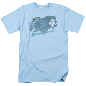 Wonder Woman Watercolor Hair - Men's Regular Fit T-Shirt Men's Regular Fit T-Shirt Wonder Woman