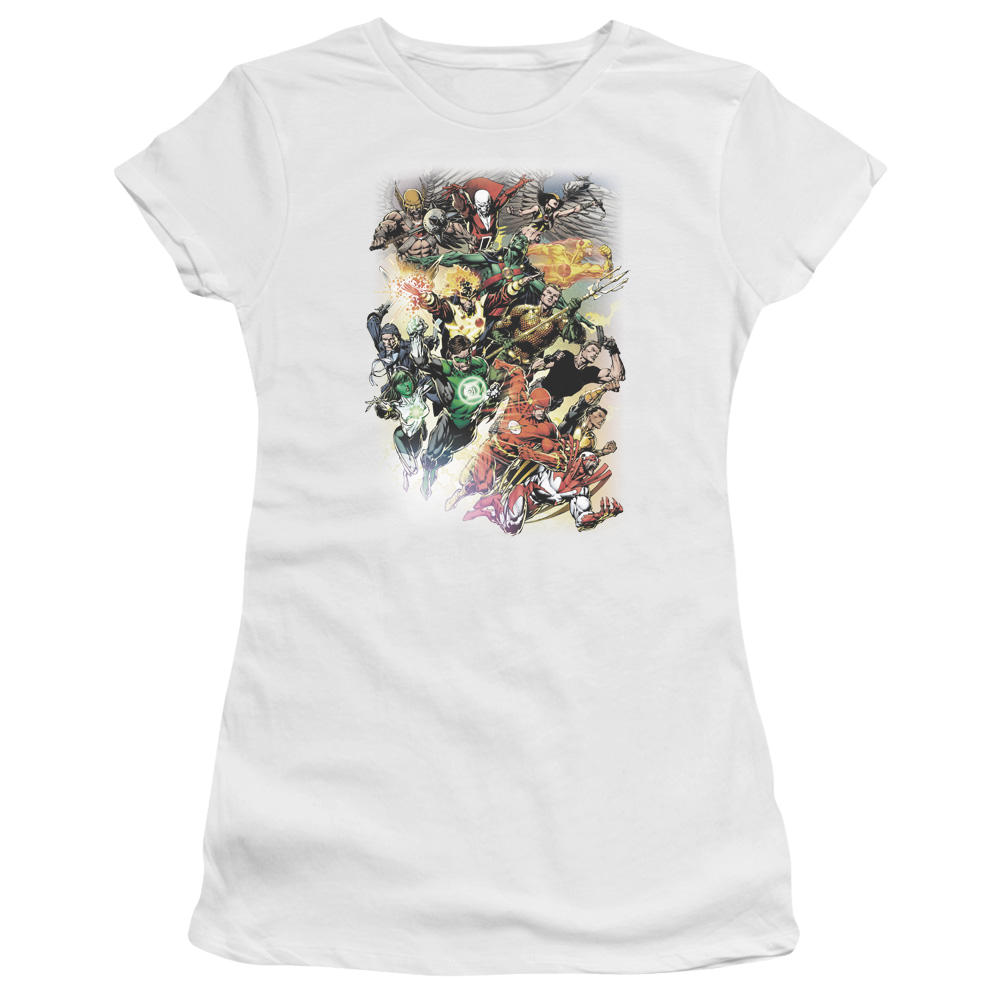 Justice League Brightest Day #0 Juniors T-Shirt Juniors T-Shirt Justice League
