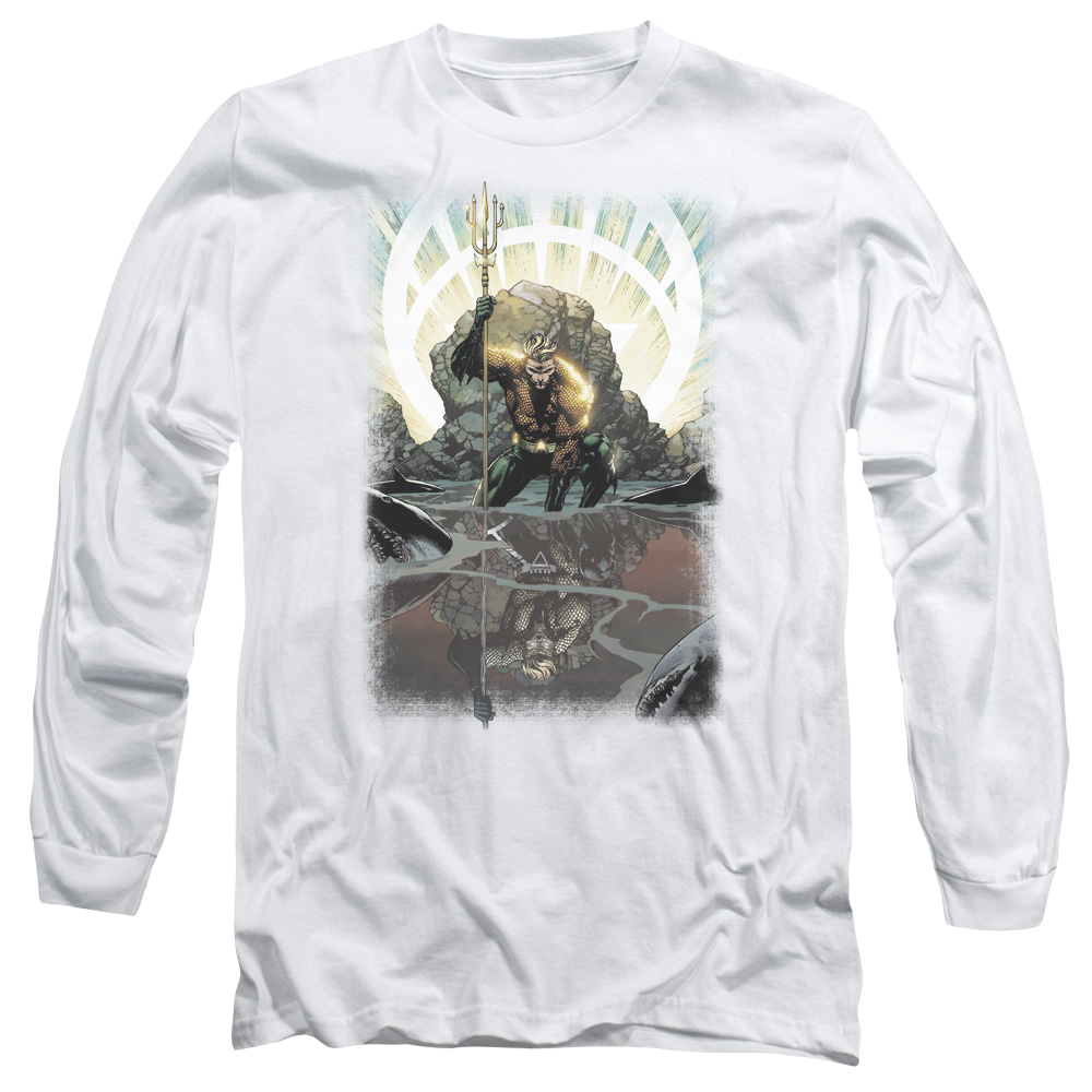 Aquaman Brightest Day Aquaman - Men's Long Sleeve T-Shirt Men's Long Sleeve T-Shirt Aquaman