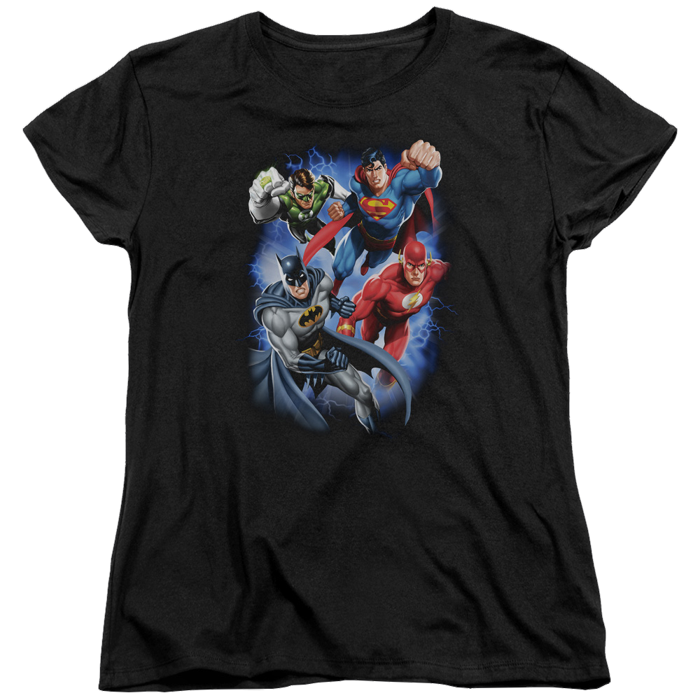 Justice League Storm Makers Women's T-Shirt Women's T-Shirt Justice League