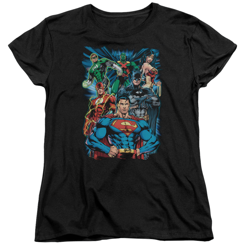 Justice League Justice Is Served Women's T-Shirt Women's T-Shirt Justice League
