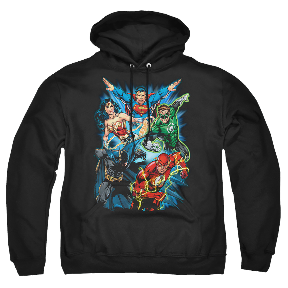 Justice League Jl Assemble Pullover Hoodie Pullover Hoodie Justice League