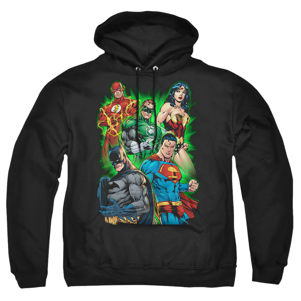 Justice League Will Power Pullover Hoodie Pullover Hoodie Justice League