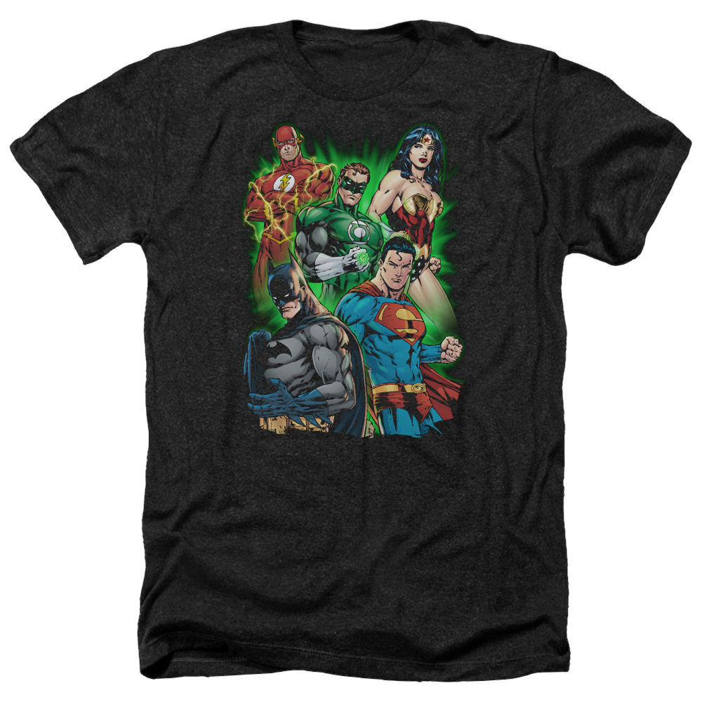 Justice League Will Power Men's Heather T-Shirt Men's Heather T-Shirt Justice League