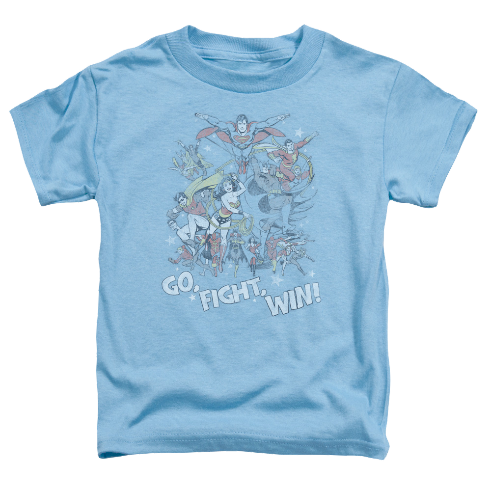Justice League Go Fight Win - Toddler T-Shirt Toddler T-Shirt Justice League