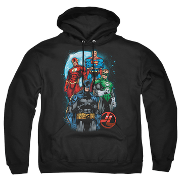 Justice League The Four Pullover Hoodie Pullover Hoodie Justice League