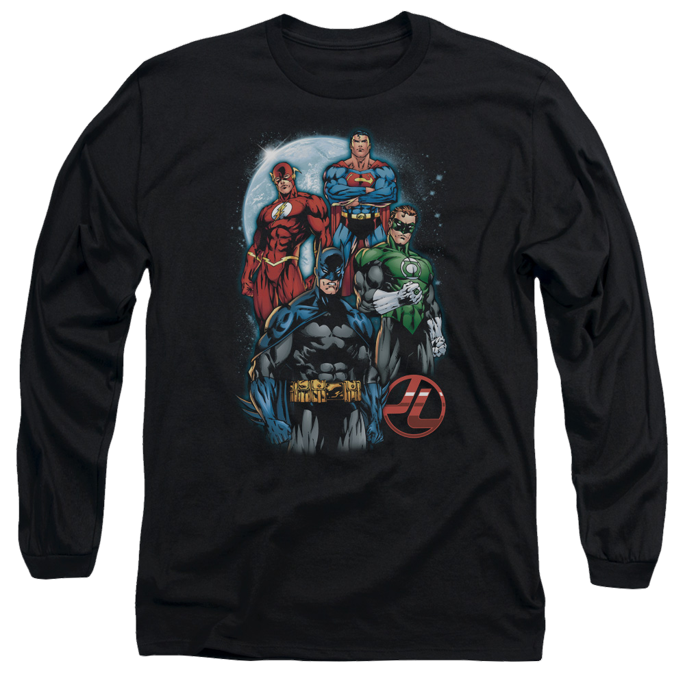 Justice League The Four Men's Long Sleeve T-Shirt Men's Long Sleeve T-Shirt Justice League