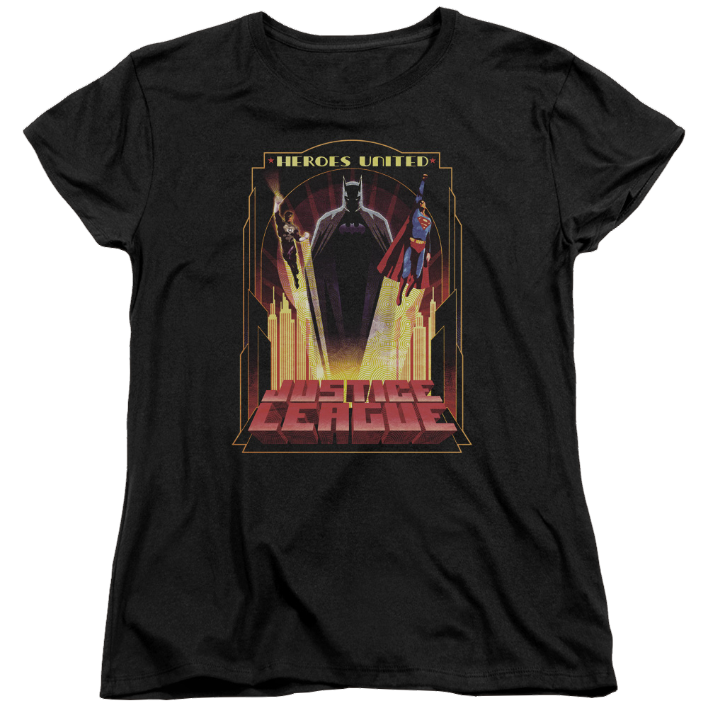 Justice League Heroes United Women's T-Shirt Women's T-Shirt Justice League