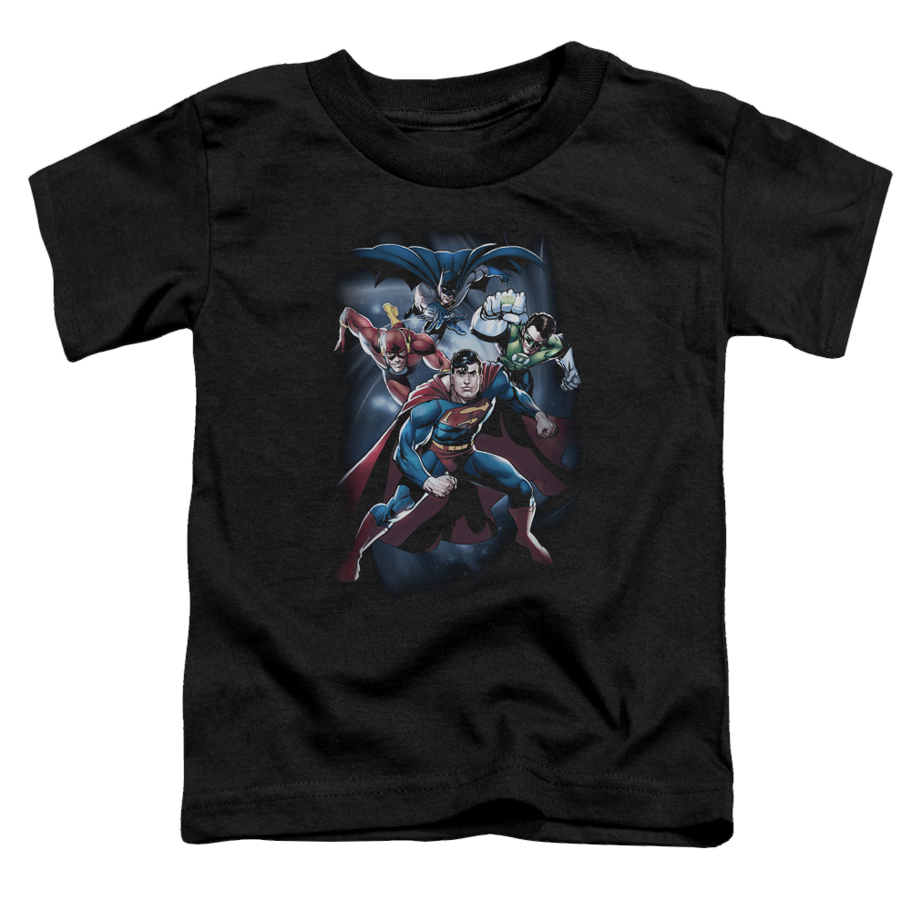 Justice League Cosmic Crew - Toddler T-Shirt Toddler T-Shirt Justice League