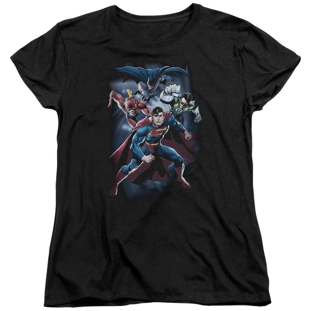 Justice League Cosmic Crew Women's T-Shirt Women's T-Shirt Justice League