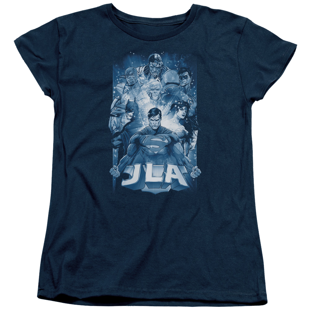 Justice League Burst Women's T-Shirt Women's T-Shirt Justice League