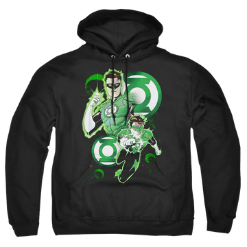 Green Lantern Gl In Action - Pullover Hoodie Pullover Hoodie Green Lantern