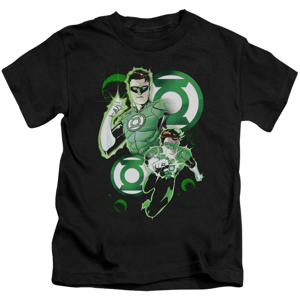 Green Lantern Gl In Action - Kid's T-Shirt Kid's T-Shirt (Ages 4-7) Green Lantern