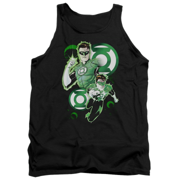 Green Lantern Gl In Action - Men's Tank Top Men's Tank Green Lantern