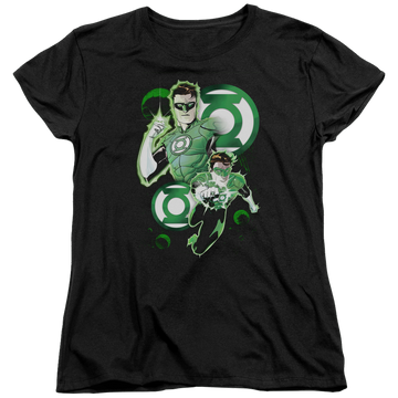Green Lantern Gl In Action - Women's T-Shirt Women's T-Shirt Green Lantern