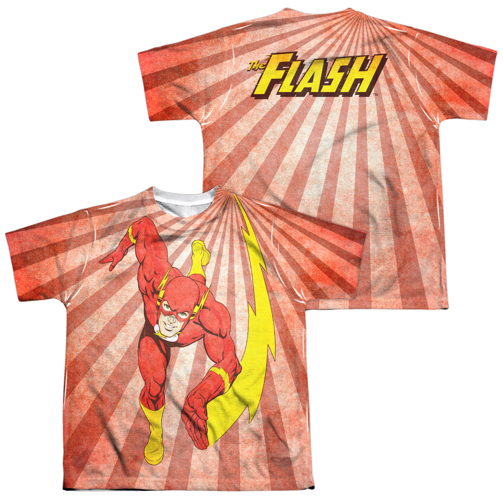 Flash, The Speed Of Light - Youth All-Over Print T-Shirt Youth All-Over Print T-Shirt (Ages 8-12) The Flash