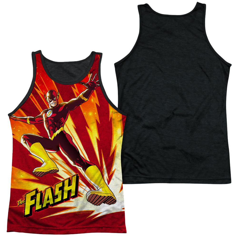 Flash, The Lightning Fast - Men's Black Back Tank Top Men's Black Back Tank The Flash