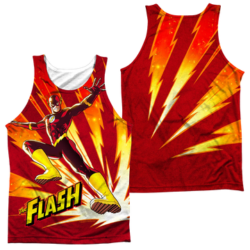 The Flash Lightning Fast men's all-over print tank