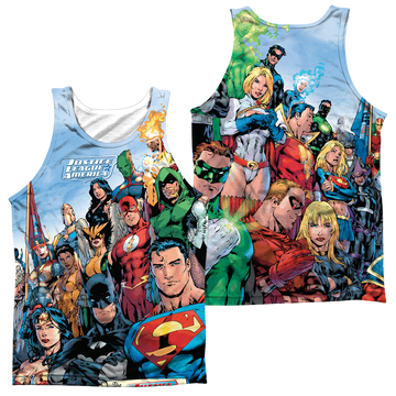 Justice League Of America men's all-over print tank