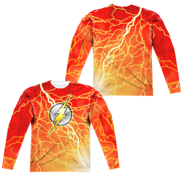 The Flash Lightning Logo men's all-over print long sleeve