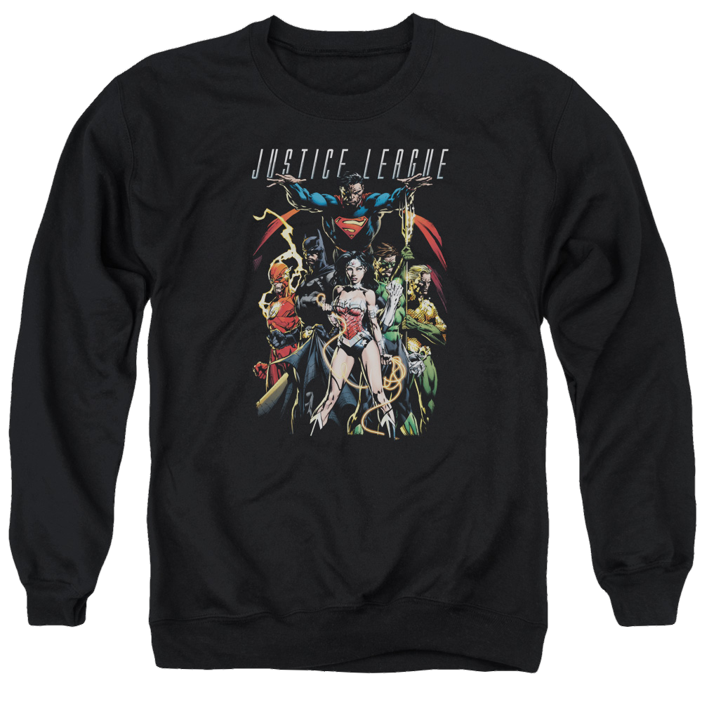 Justice League Dark Days Men's Crewneck Sweatshirt Men's Crewneck Sweatshirt Justice League