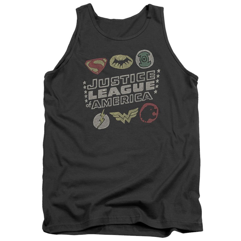 Justice League Symbols Men's Tank Men's Tank Justice League