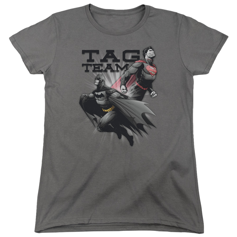 Justice League Tag Team Women's T-Shirt Women's T-Shirt Justice League
