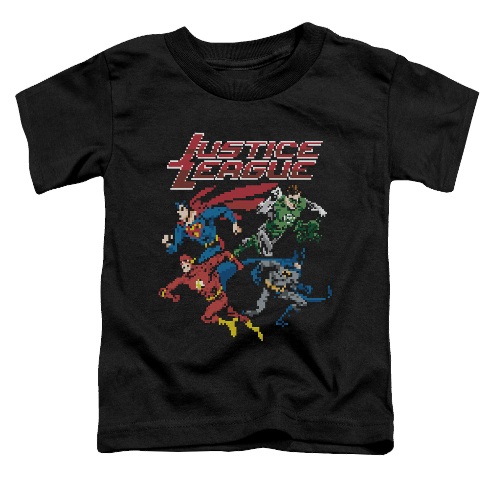 Justice League Pixel League - Toddler T-Shirt Toddler T-Shirt Justice League