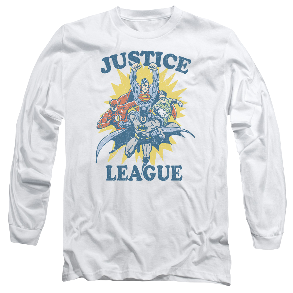 Justice League Lets Do This Men's Long Sleeve T-Shirt Men's Long Sleeve T-Shirt Justice League