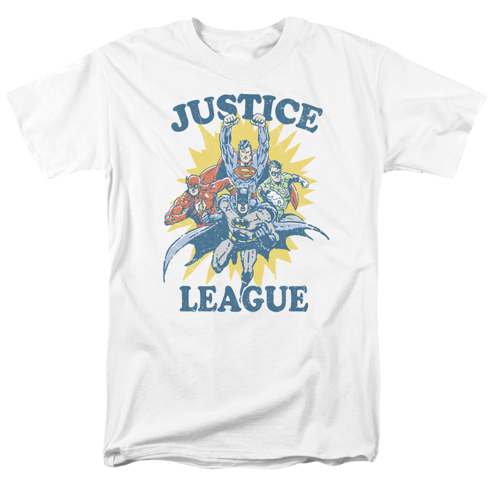 Justice League Lets Do This Men's Regular Fit T-Shirt Men's Regular Fit T-Shirt Justice League