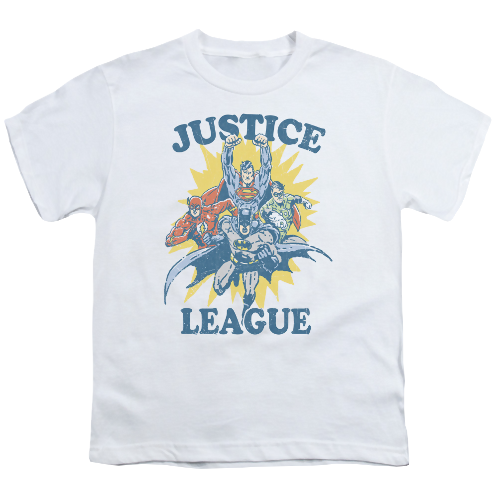 Justice League Lets Do This - Youth T-Shirt Youth T-Shirt (Ages 8-12) Justice League