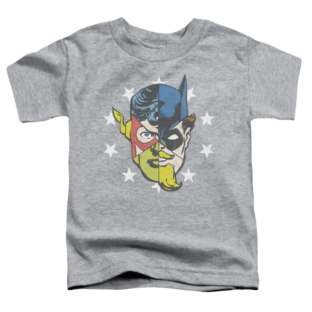 Justice League Face Off - Kid's T-Shirt Kid's T-Shirt (Ages 4-7) Justice League