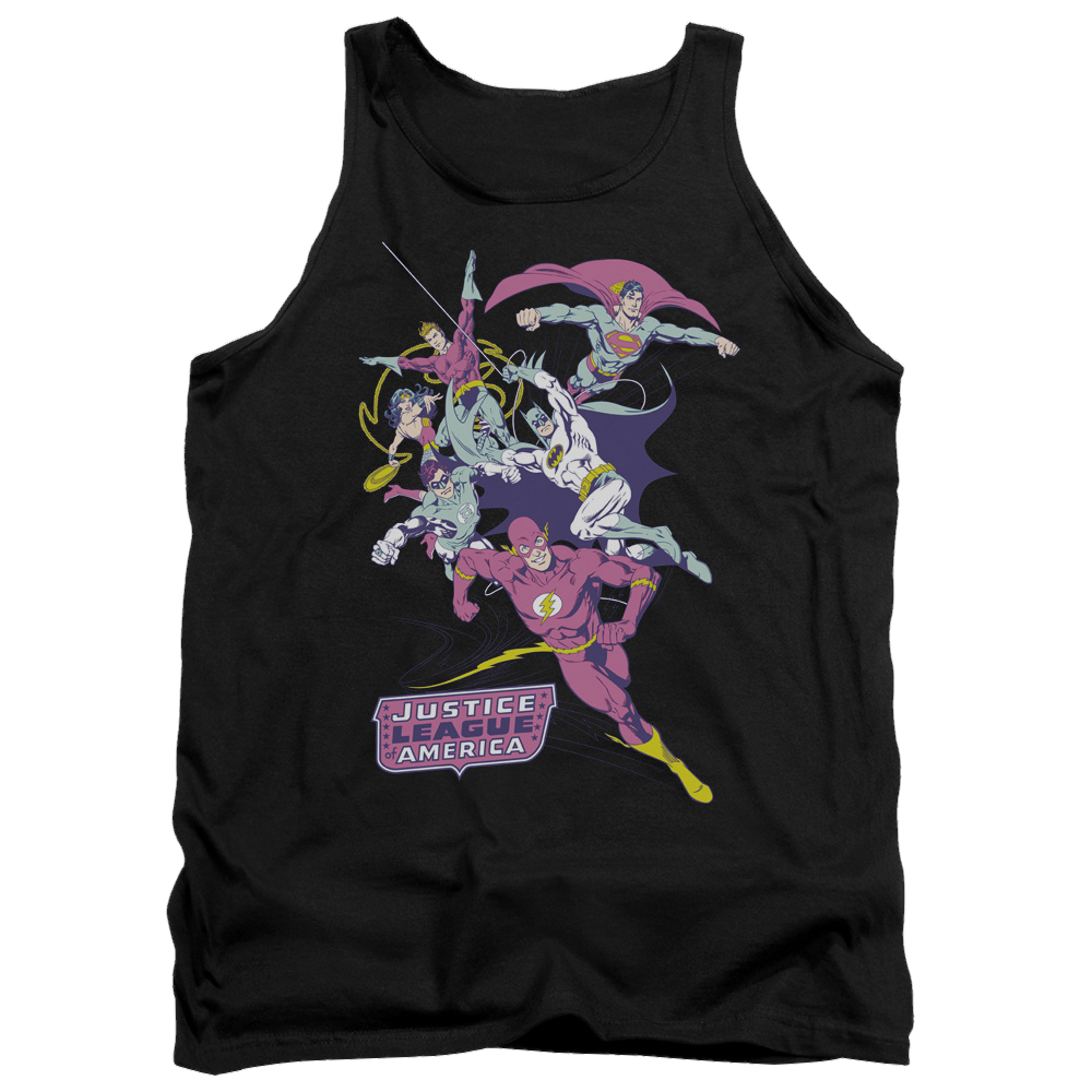 Justice League Colorful League Men's Tank Men's Tank Justice League