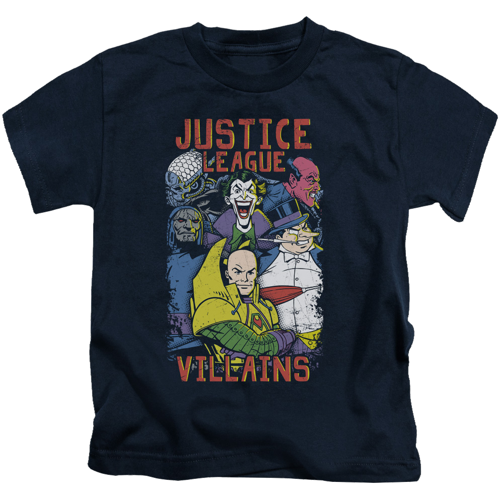 Justice League Villains - Kid's T-Shirt Kid's T-Shirt (Ages 4-7) Justice League