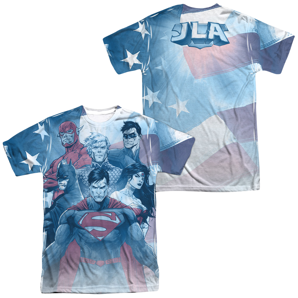 Justice League United Men's All Over Print T-Shirt Men's All-Over Print T-Shirt Justice League