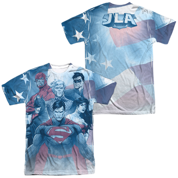 Justice League United Men's All Over Print T-Shirt Men's All-Over Print T-Shirt Justice League