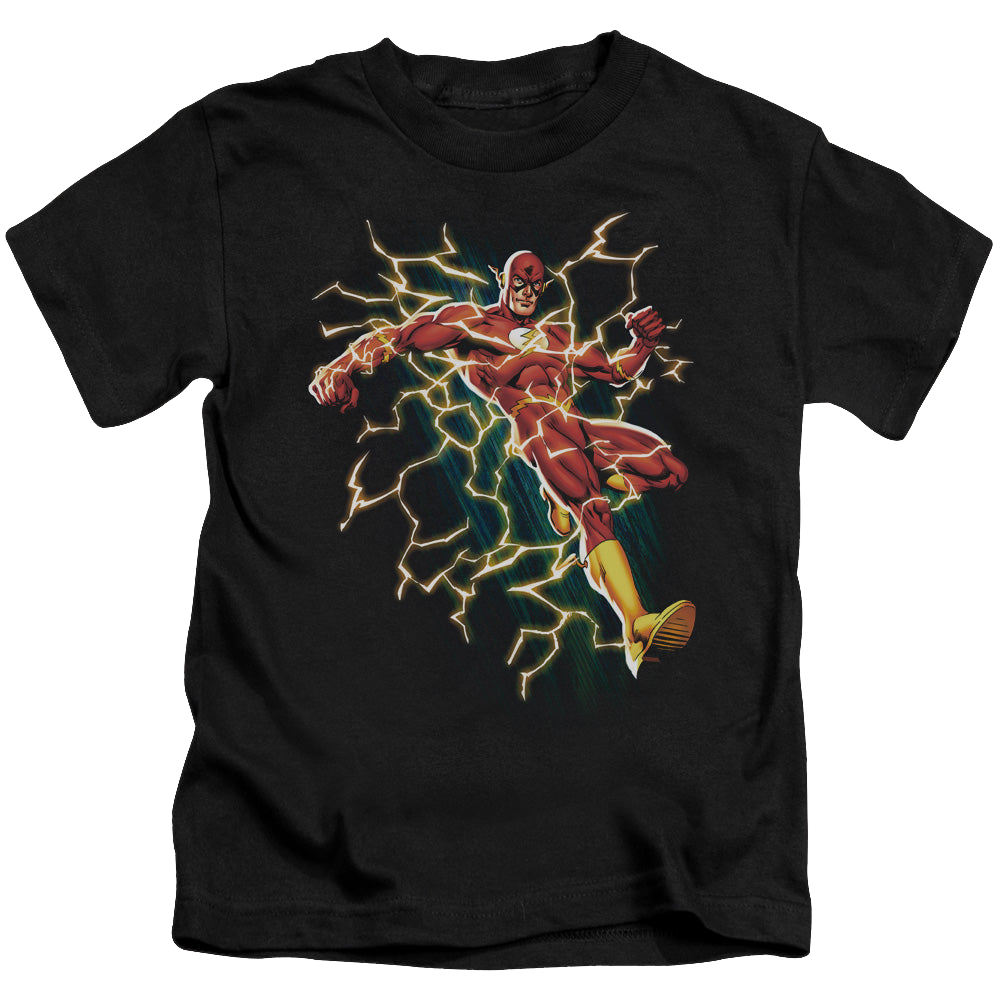 Flash, The Flash Symbol Knockout - Kid's T-Shirt Kid's T-Shirt (Ages 4-7) The Flash