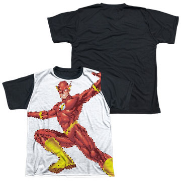 Flashbit youth black back t-shirt for ages 8 to 12