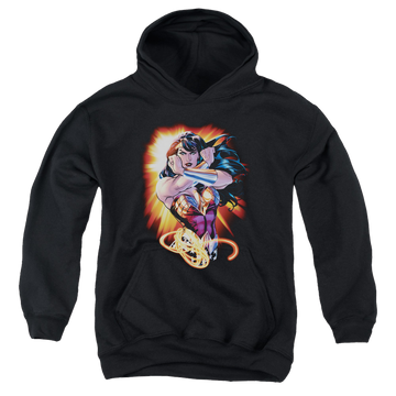 Wonder Woman Wonder Rays - Youth Hoodie Youth Hoodie (Ages 8-12) Wonder Woman