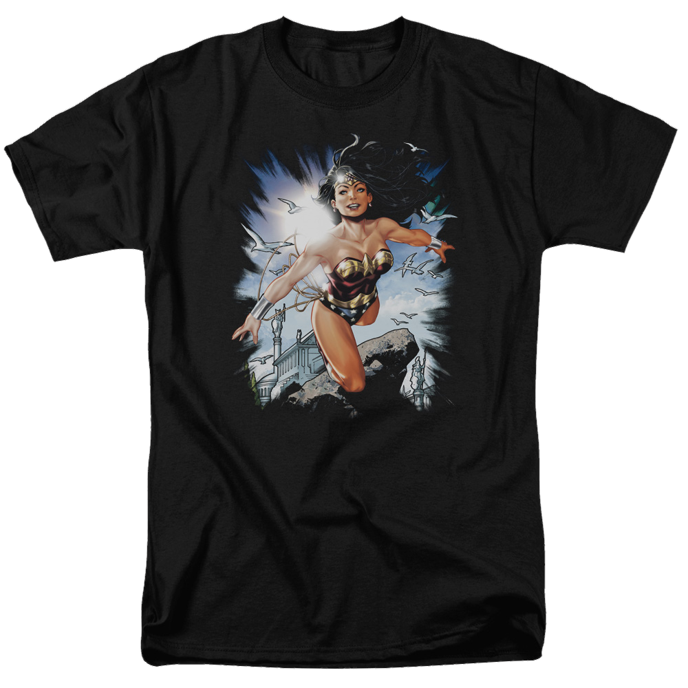 Justice League Of Themyscira Men's Regular Fit T-Shirt Men's Regular Fit T-Shirt Wonder Woman