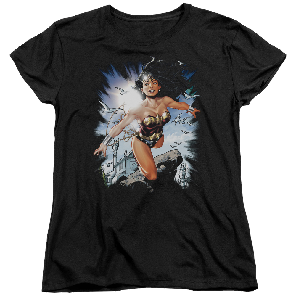 Justice League Of Themyscira Women's T-Shirt Women's T-Shirt Wonder Woman
