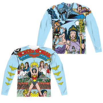 Wonder Woman Justice League No 1 Cover men's all-over print long sleeve