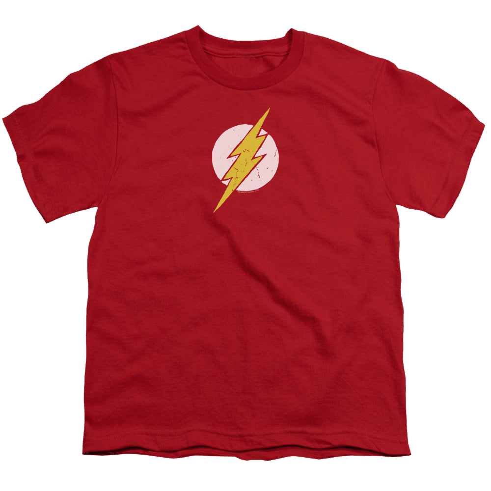 Flash, The Rough Flash - Youth T-Shirt Youth T-Shirt (Ages 8-12) The Flash