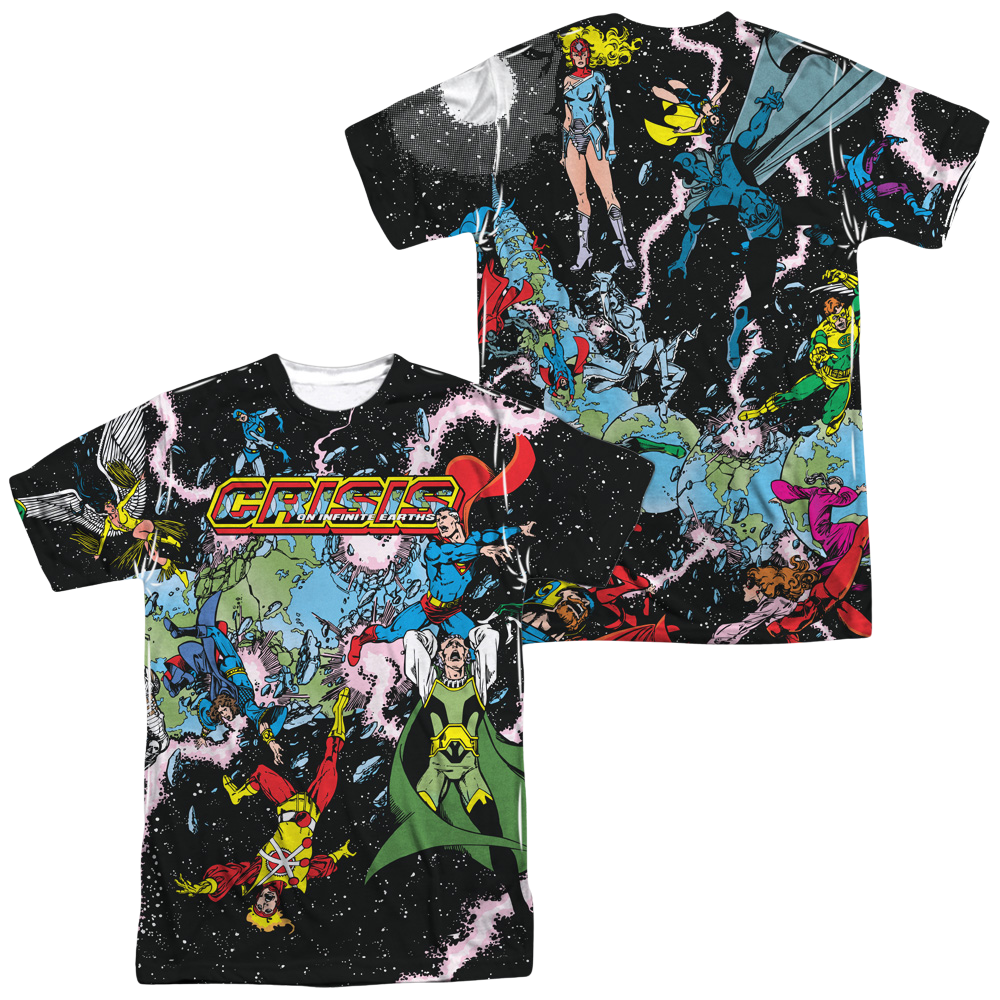 Justice League Crisis Variant Men's All Over Print T-Shirt Men's All-Over Print T-Shirt Justice League