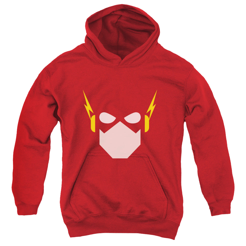 Flash, The Flash Head - Youth Hoodie Youth Hoodie (Ages 8-12) The Flash