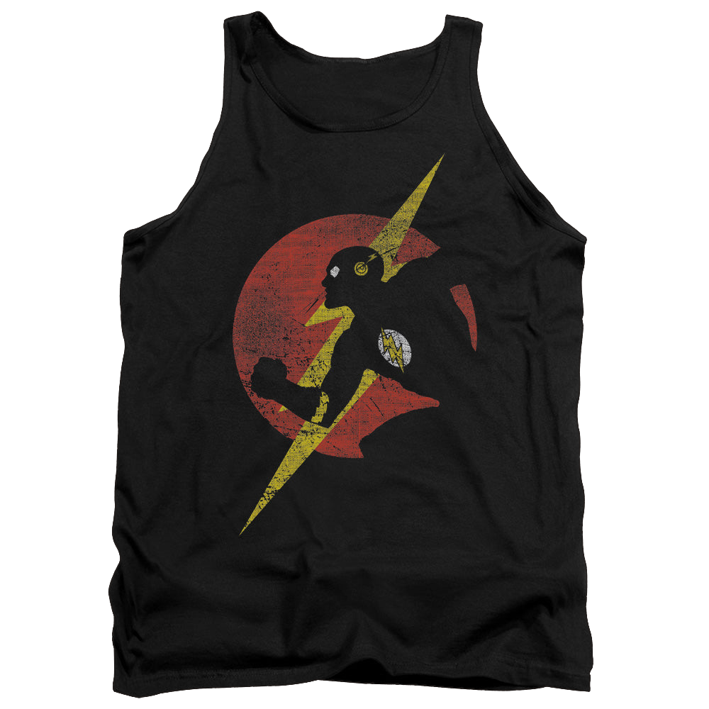 Flash, The Flash Symbol Knockout - Men's Tank Top Men's Tank The Flash