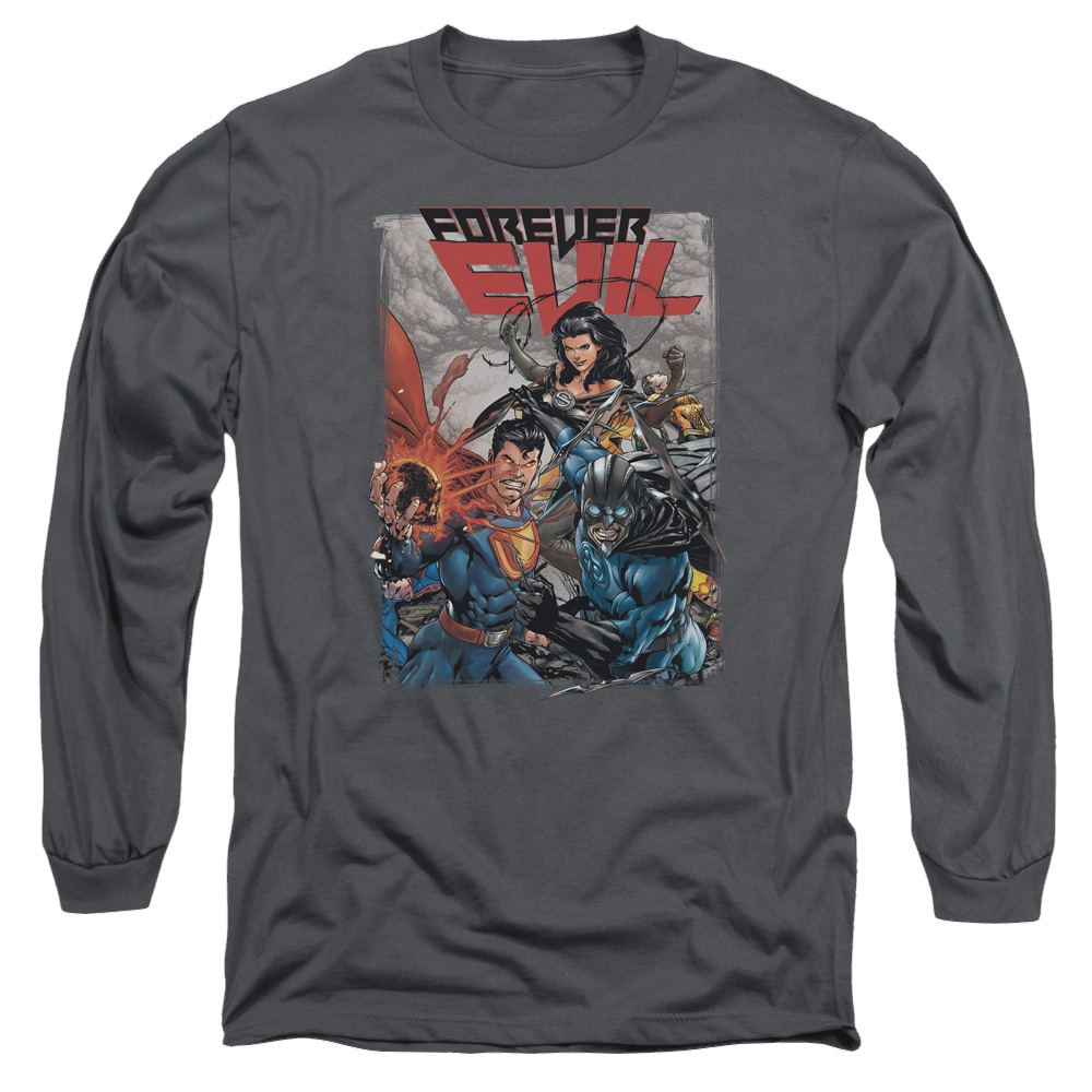 Justice League Crime Syndicate Men's Long Sleeve T-Shirt Men's Long Sleeve T-Shirt Justice League