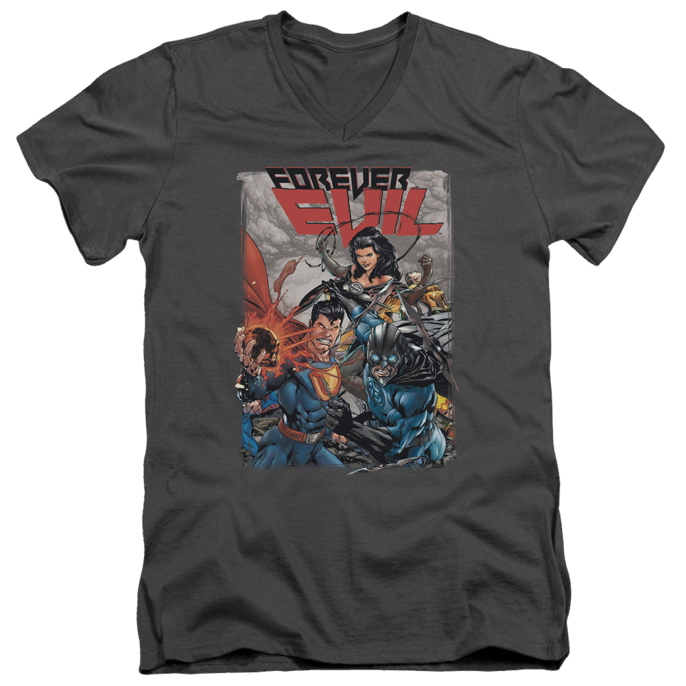 Justice League Crime Syndicate Men's V-Neck T-Shirt Men's V-Neck T-Shirt Justice League