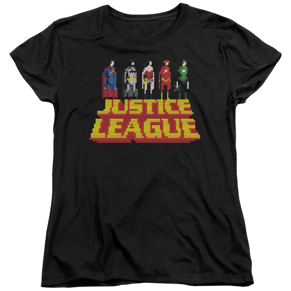 Justice League Standing Above Women's T-Shirt Women's T-Shirt Justice League