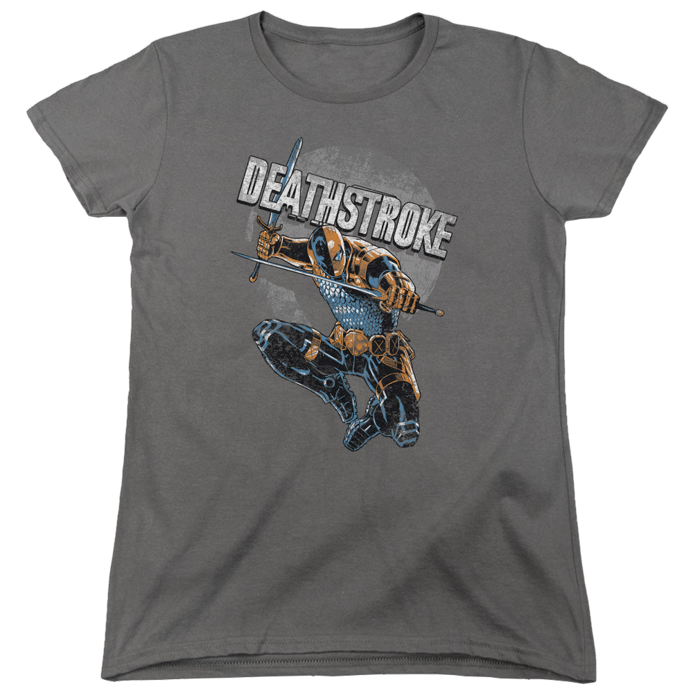 Deathstroke Deathstroke Retro - Women's T-Shirt Women's T-Shirt Deathstroke